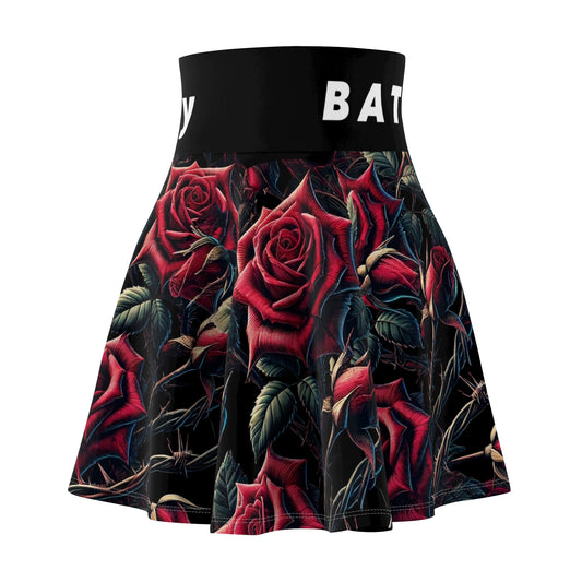 Dark Bloom Women's Skater Skirt