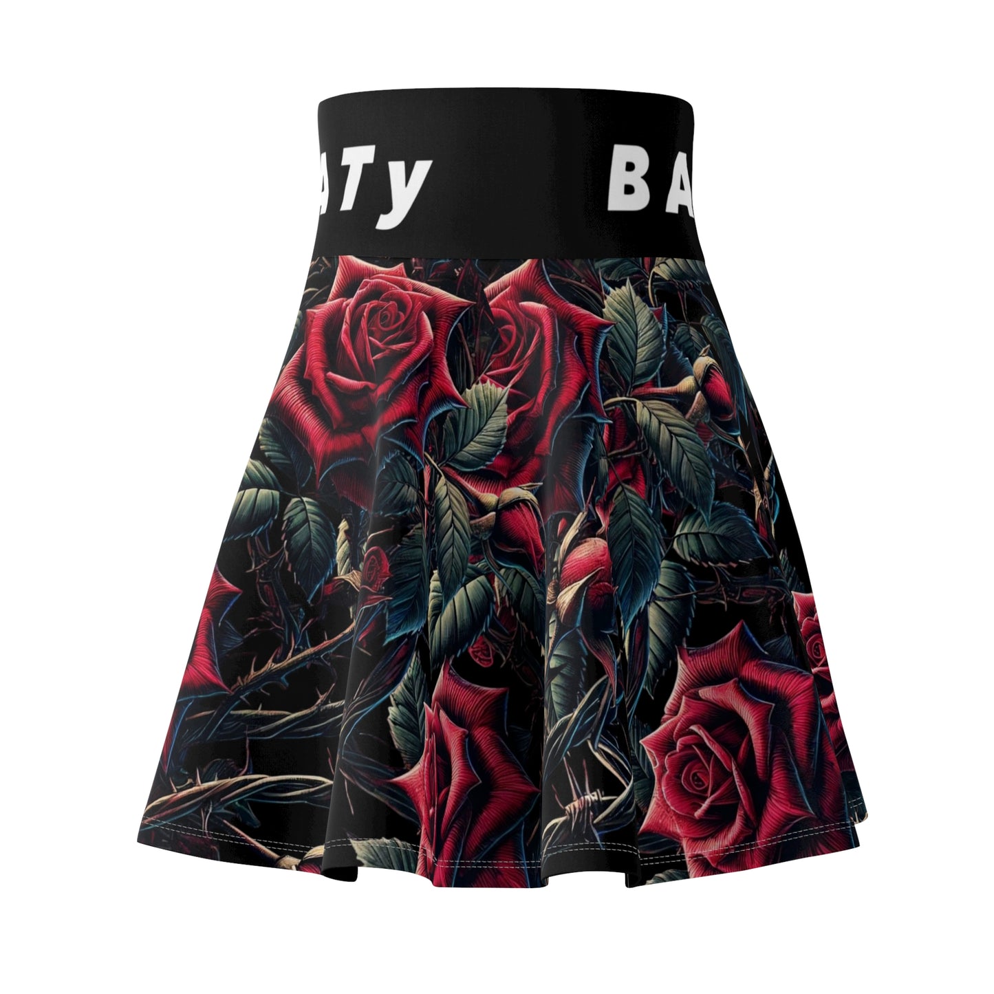 Dark Bloom Women's Skater Skirt